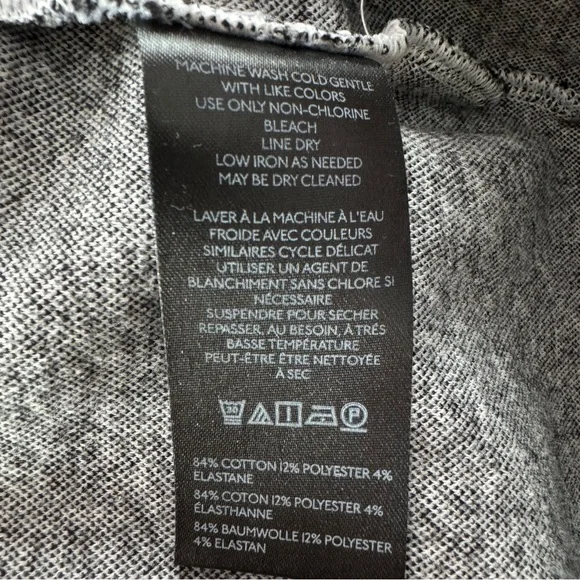 Maeve by Anthropologie The Margot Kick-Flare Cropped Knit Pants White Black 1X - Picture 7 of 9